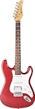 Jay Turser 300 Series Jt-301-tr Electric Guitar, Transparent Red