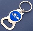 Baltimore Ravens Black Bottle Opener Keychain