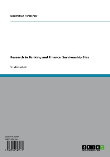 Research in Banking and Finance: Survivorship Bias (German Edition)