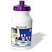 Londons Times Funny Animals Cartoons - Three Blind Mice - Water Bottles