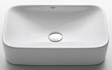 KRAUS KCV-122 Rectangular Ceramic Sink White