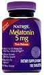 Melatonin 5 mg Time Release by Natrol 100 Tablets Melatonin 5 mg Time Release by Natrol 100 Tablets