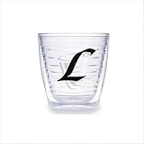 Black Laser Twill L 12 oz. Tumbler (Set of 4)
