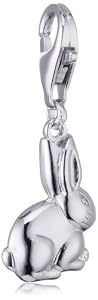Esprit Damen-Anhänger Rabbit ESCH90859A000