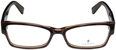 Seraphin Selby Mens/Womens Designer Full-rim Eyeglasses/Eyeglass Frame (53-16-140, Burgundy Horn)