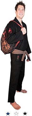 #1 BUNDLE in BJJ Jiu Jitsu Gi's Includes Free Belt + Free Carrying Bag + 30 Day Comfort Guarantee + Free Submission and Position Videos . IBJJF Approved - Lone Star Premium Uniform...
