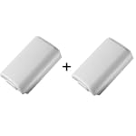 Rechargeable Controller Battery Pack White (2 Packs) [Xbox 360]