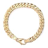 14KT 7.7MM Curb Link Bracelet