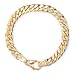 14KT 7.7MM Curb Link Bracelet