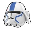 Buy Bacara Commander Helmet (Blue) - LEGO Compatible Minifigure Piece Best Price.