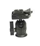 Benro BR168 Aluminium Ballhead Supports 9.9 lbs with Single Lock-Down Lever and Dual Quick Release Locking System