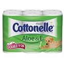 Cottonelle Bath Tissues with Aloe & Vitamin E, 260 Sheets / Roll, 4 / Pack, 12 ea