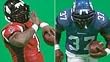 McFarlane Toys NFL 3 Inch Sports Picks Series 2 Mini Figure 2Pack Michael Vick (Atlanta Falcons) Shaun Alexander (Seattle Seahawks)