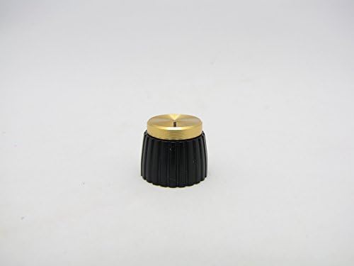 8 Gold Marshall Style Amp Knob W/ Line 1/4" Set Screw