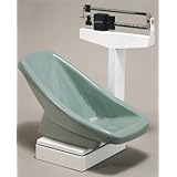 Detecto Mechanical Tot Pediatric Baby Weigher Scale with Inclined Chair Seat, in Lb + Kg, 459CH