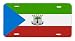 Equatorial Guinea Flag Vanity Auto License Plate