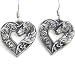 Dangle Earrings - Horse head Heart