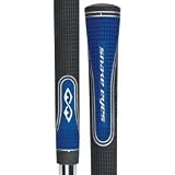 Snake Eyes Blue/Silver Dual Material Buffed Grip