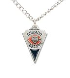 Chicago Bears Chain Necklace & Pewter Pendant - NFL Football Fan Shop Sports Team Merchandise