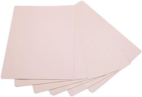 New 5pcs Tattoo Practice Skin for Needle Machine Supply Plain Blank Sheets 8"x6"