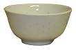 Traditional asian white rice pattern rice bowl - set of 4