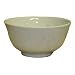 Traditional asian white rice pattern rice bowl - set of 4