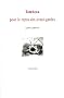 Tombeau pour le repos des avant-gardes