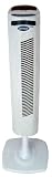 Optimus F-7336 40-Inch Pedestal Tower Fan with Remote Control and LED, White