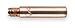 Tweco 11401167 Contact Tip | Series 14, 0.035 In, (PK25)