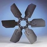 5900 Series Clutch Fan 17.25 in. Diameter Black Fan Rotation CCW