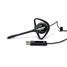 Call of Duty Modern Warfare 3 Headbanger Chat Headset (Wii)