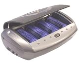 Universal Battery Charger & 4 C Size Rechargeable Batteries