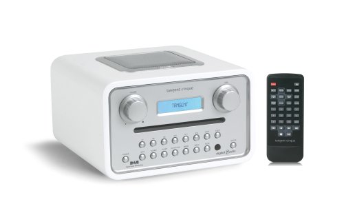 Childrens Toyshop  Electronics : Tangent Cinque DAB Radio - White High Gloss