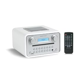 Tangent Cinque DAB Radio - White High Gloss