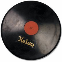 Nelco Official 1.6K  Black Rubber Discus