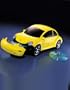 Sharper Image Beetle CD Stereo with FM Tuner (GT112YEL)