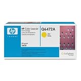 Hewlett Packard Yellow Toner Cartridge Typical Print Yield 4000 Page Laser Brilliant Colors