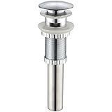 Kraus PU-11CH Pop Up Drain with Overflow Chrome