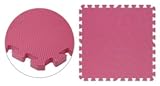 SoftFloors 4' x 4' Lightweight Foam Floor - Pink