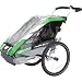 Chariot Carriers Inc CSL1 Stroller Green/Silver, One Size