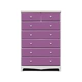 アルファタカバ 姫系チェストシリーズ キラーズ 75cm幅6段 ラベンダー