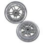 Razor Scooter Replacement Wheels Set with Bearings (Clear)