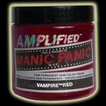 Manic Panic Vampire Red Color Gothic