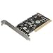 Electronics : 4 Channel Serial Ata PCI W/ Raid 5, 4 Int Ports