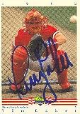 Tim Laker, Harrisburg Senators - Expos Affiliate, 1992 Classic Best Autographed Card