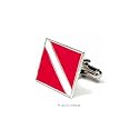 Scuba Diver Themed Executive Cufflinks w/Jewelry Box