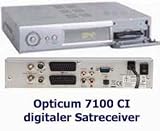 Opticum 7100C 1CI Receiver mit 1 CI Alleskoenner