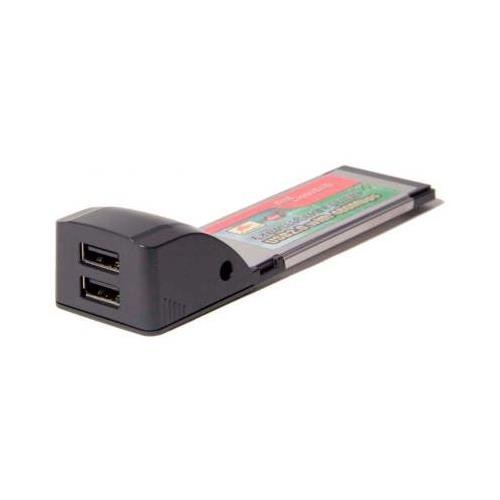 SYBA SD-EXPC34-2U USB 2.0 2 Ports ExpressCard /34mm, NEC D720114 Chipset