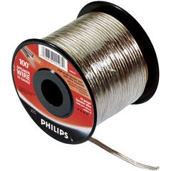 Philips Spooled Speaker Wire - 100ft - 16 gauge