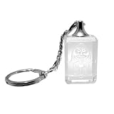 Alef Judaica KEY33 Hamsa Crystal Key Chain